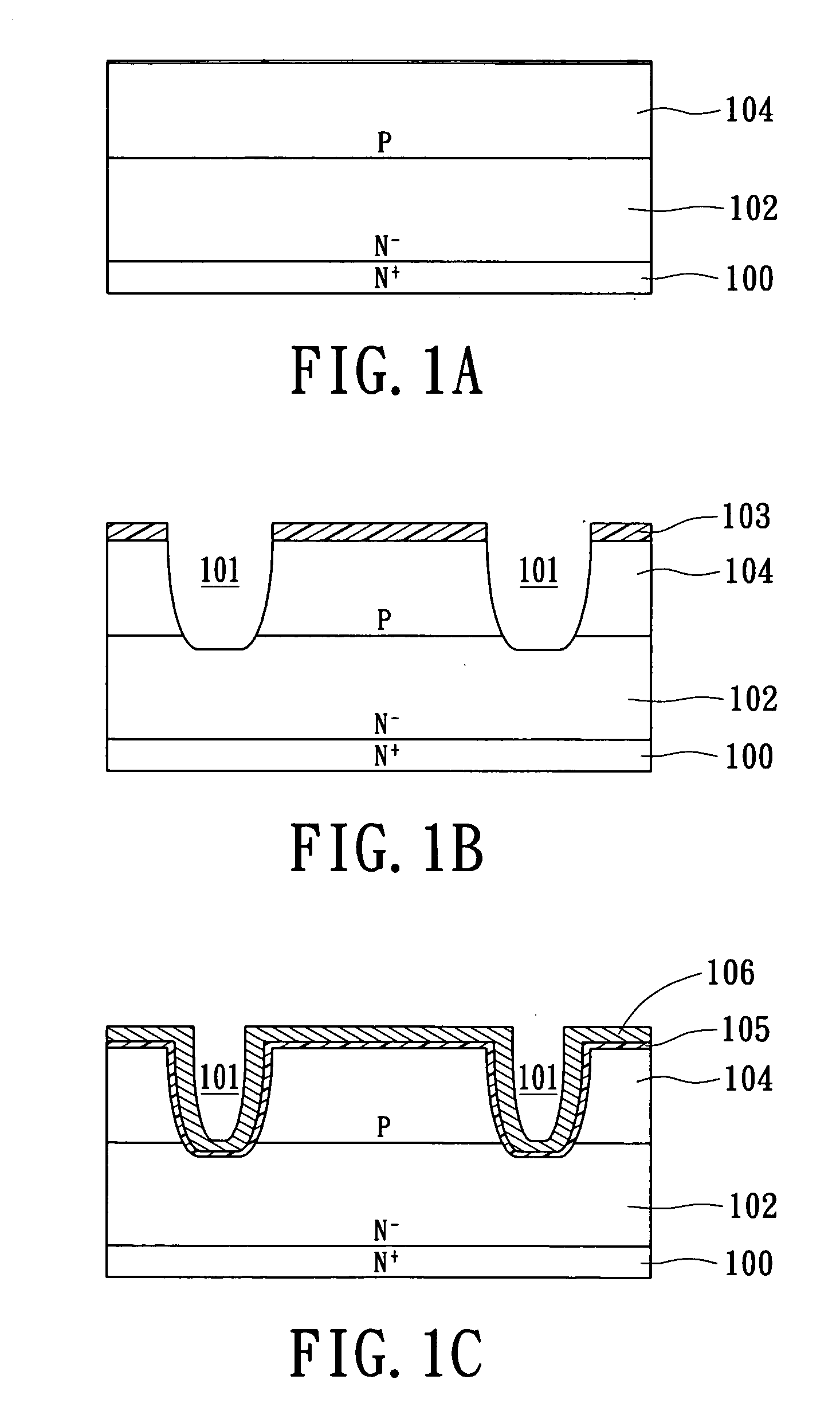 Trench mosfet device with low gate charge and the manfacturing method thereof