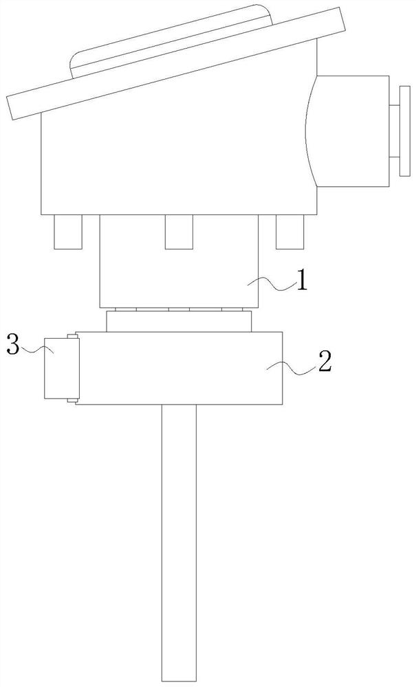 An assembled thermal resistance that is easy to maintain