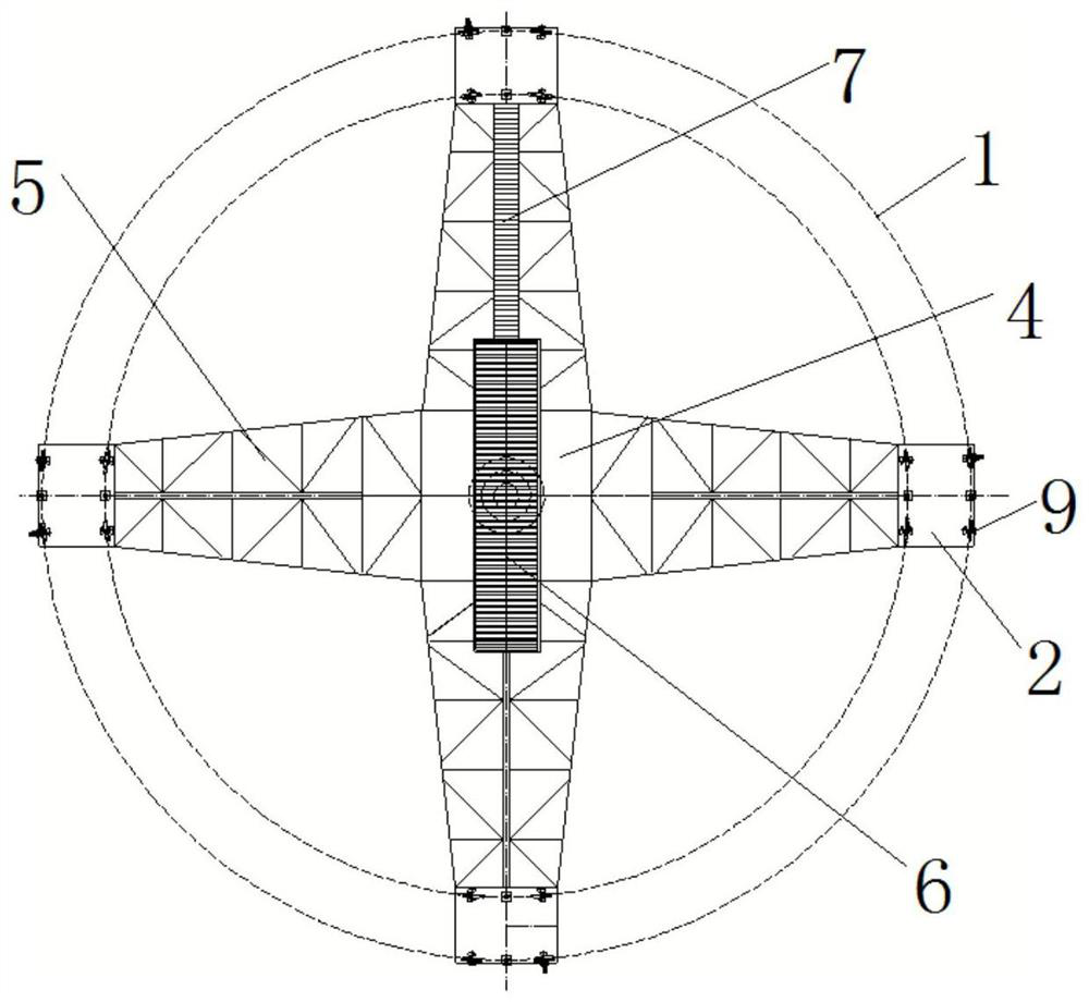 Array antenna synchronous rotation platform, array antenna and use method of array antenna synchronous rotation platform