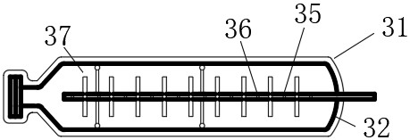 Induction heating solid hydrogen storage and desorption system and hydrogen storage and desorption method