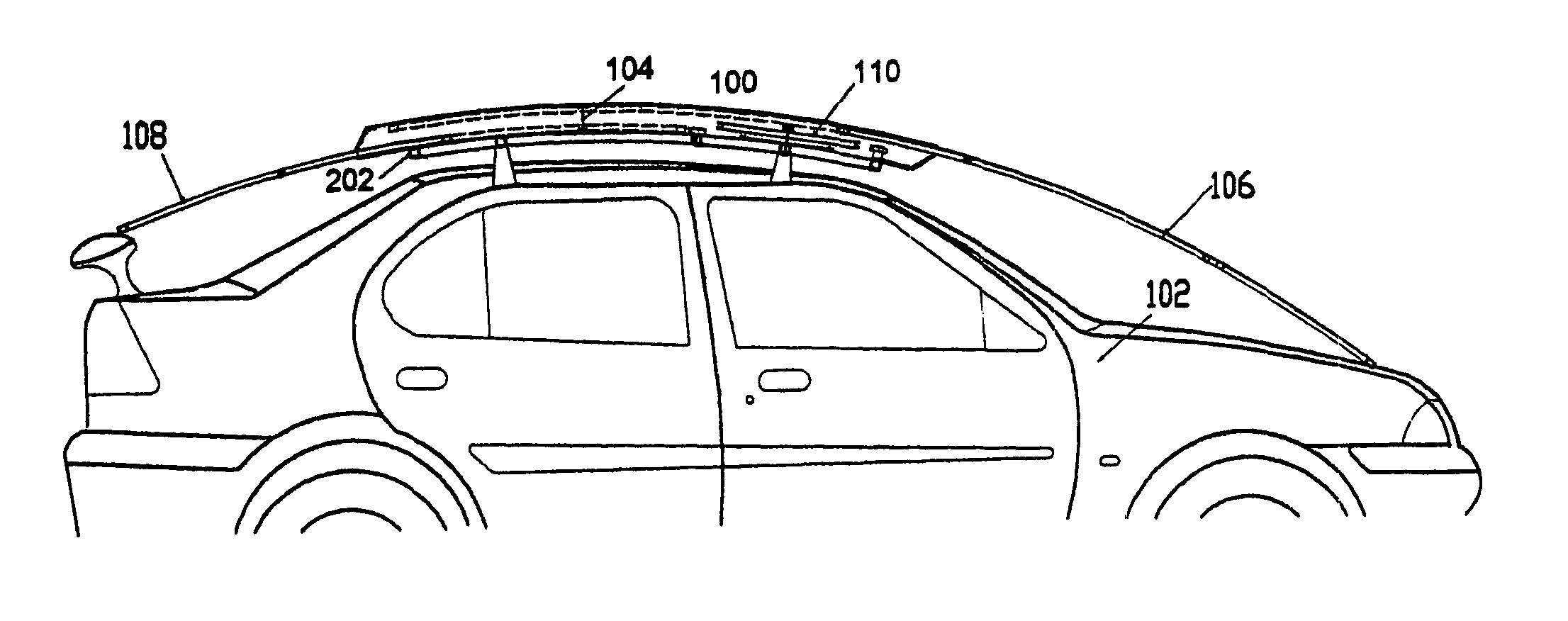 Retractable vehicle shade for tropical and cold climates