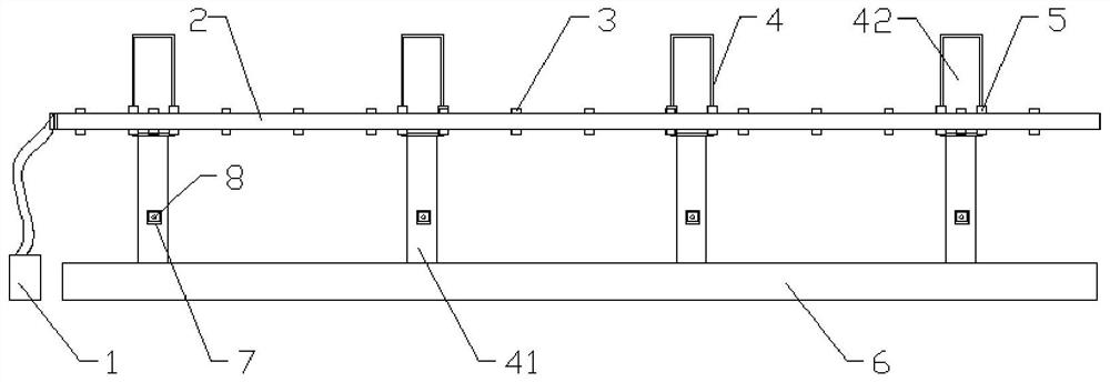 Micro-spray irrigation equipment provided with humidity sensors