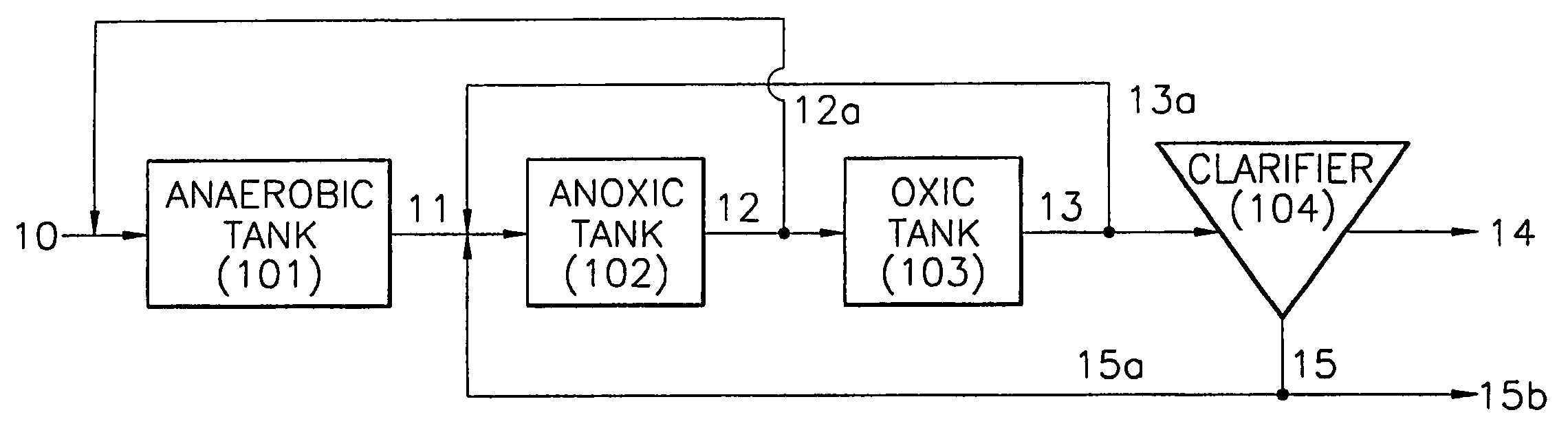 Wastewater treatment apparatus and method for removing nitrogen and phosphorus