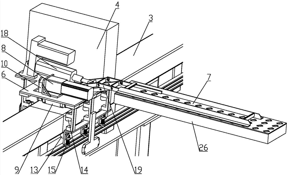 Automatic cloth transport apparatus and automatic cloth transport line