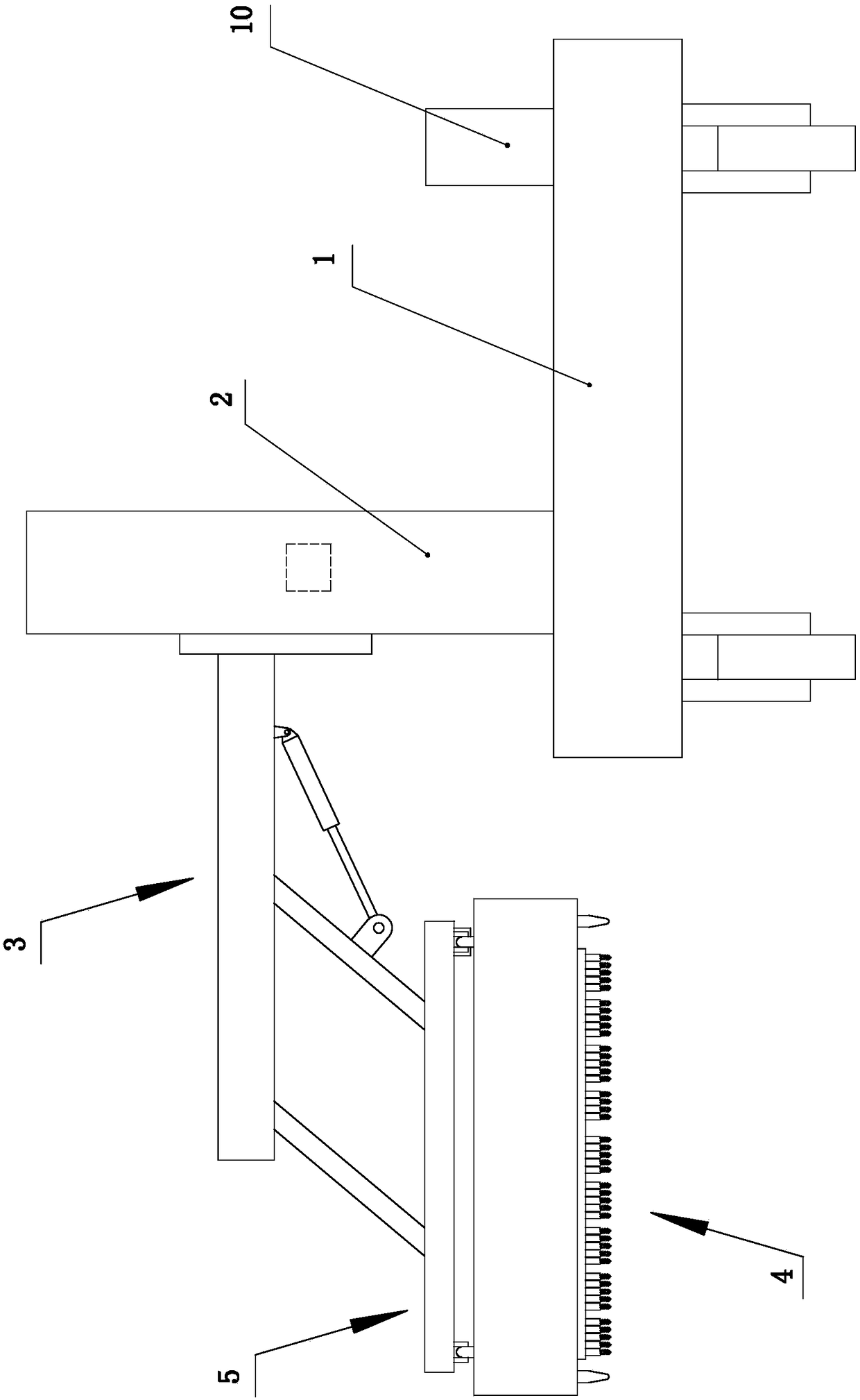 Building ground flatness testing device