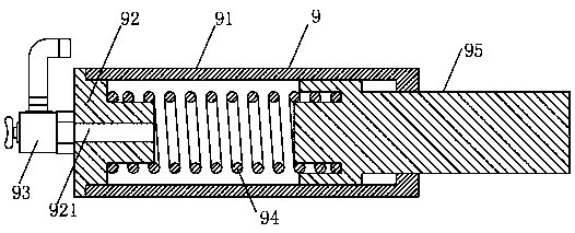 High-performance polyester POY preparation device and method