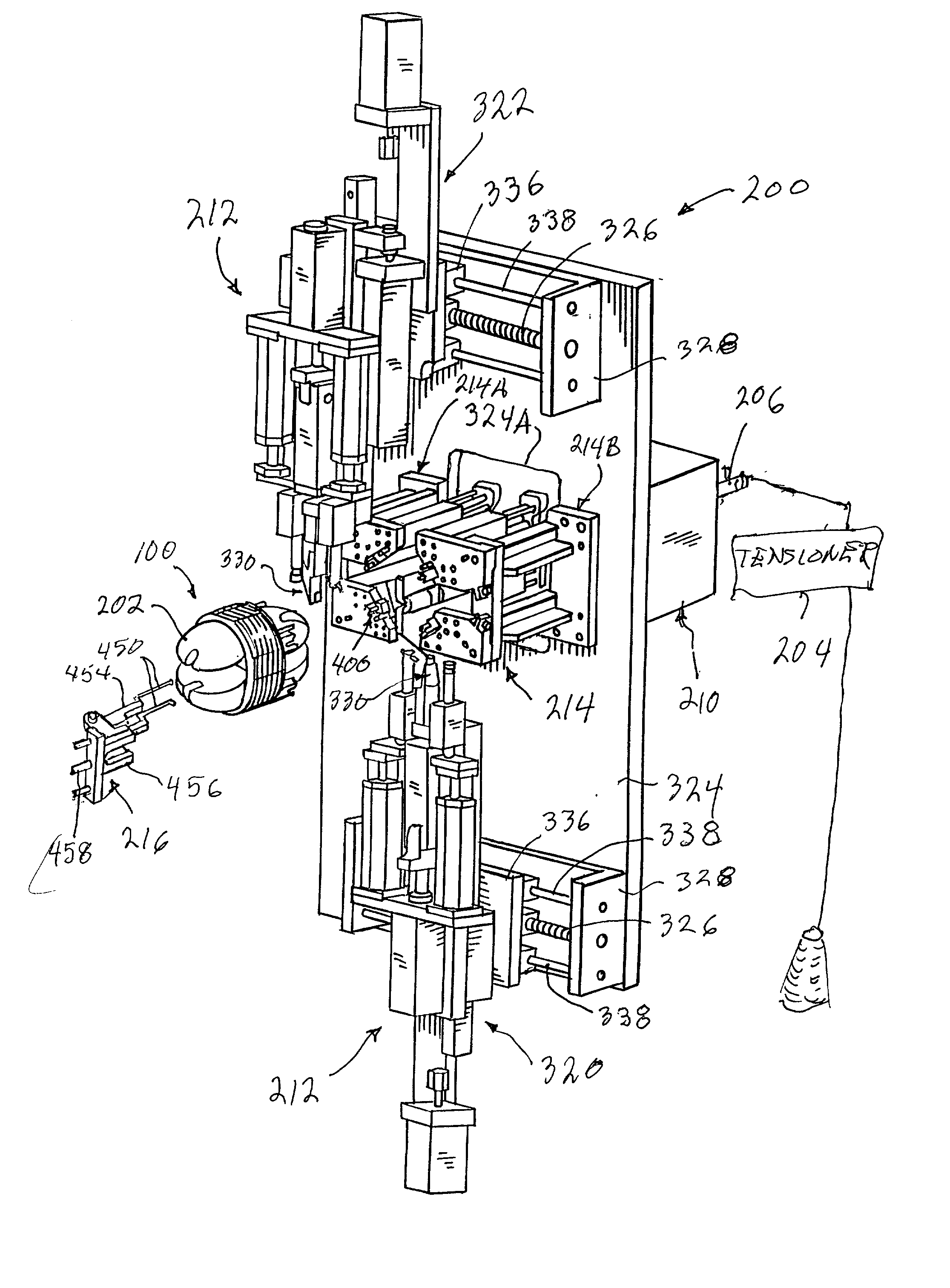 Stator winding and coil lead termination method and apparatus
