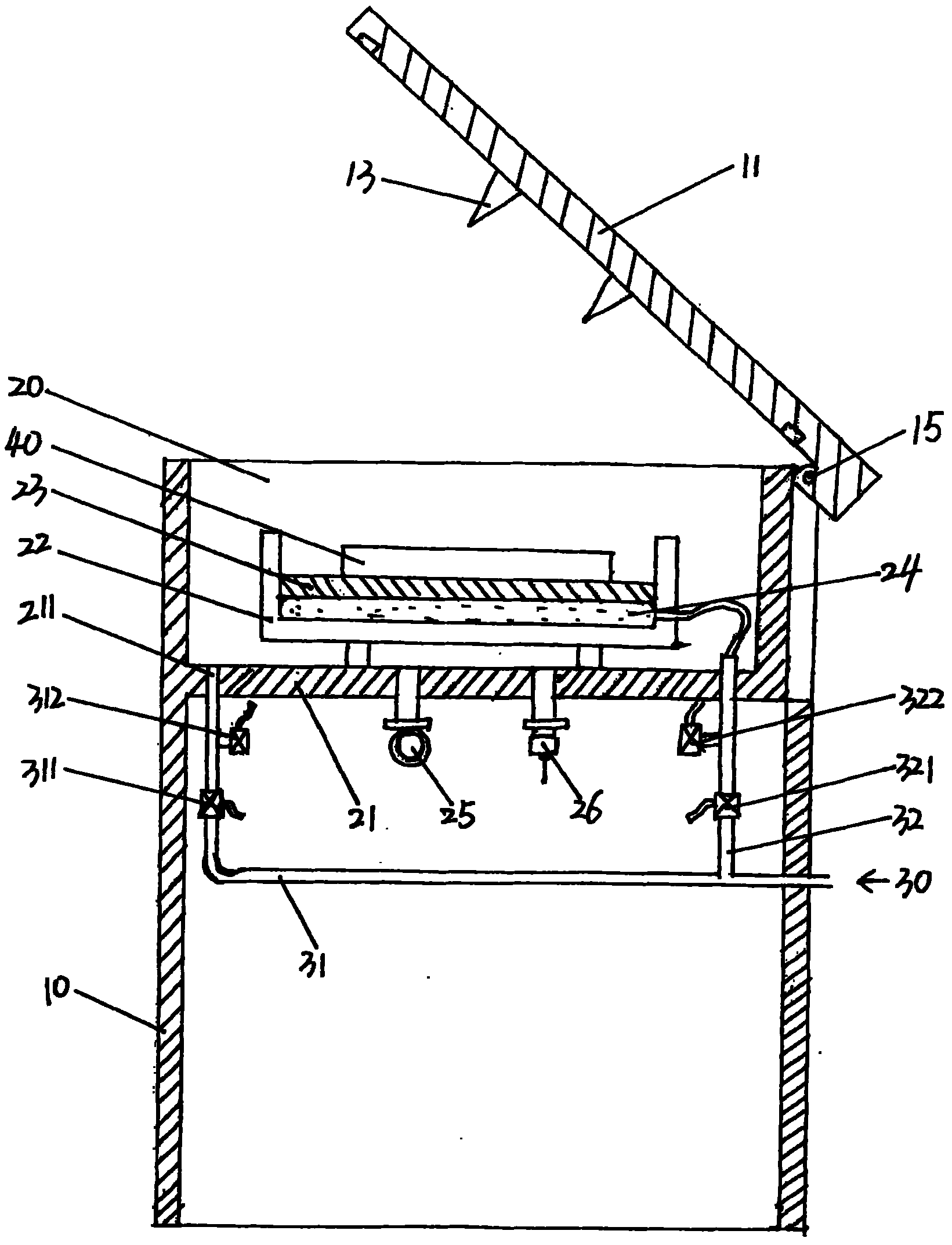 Vacuum-degree detection device of vacuum thermal-insulation plate