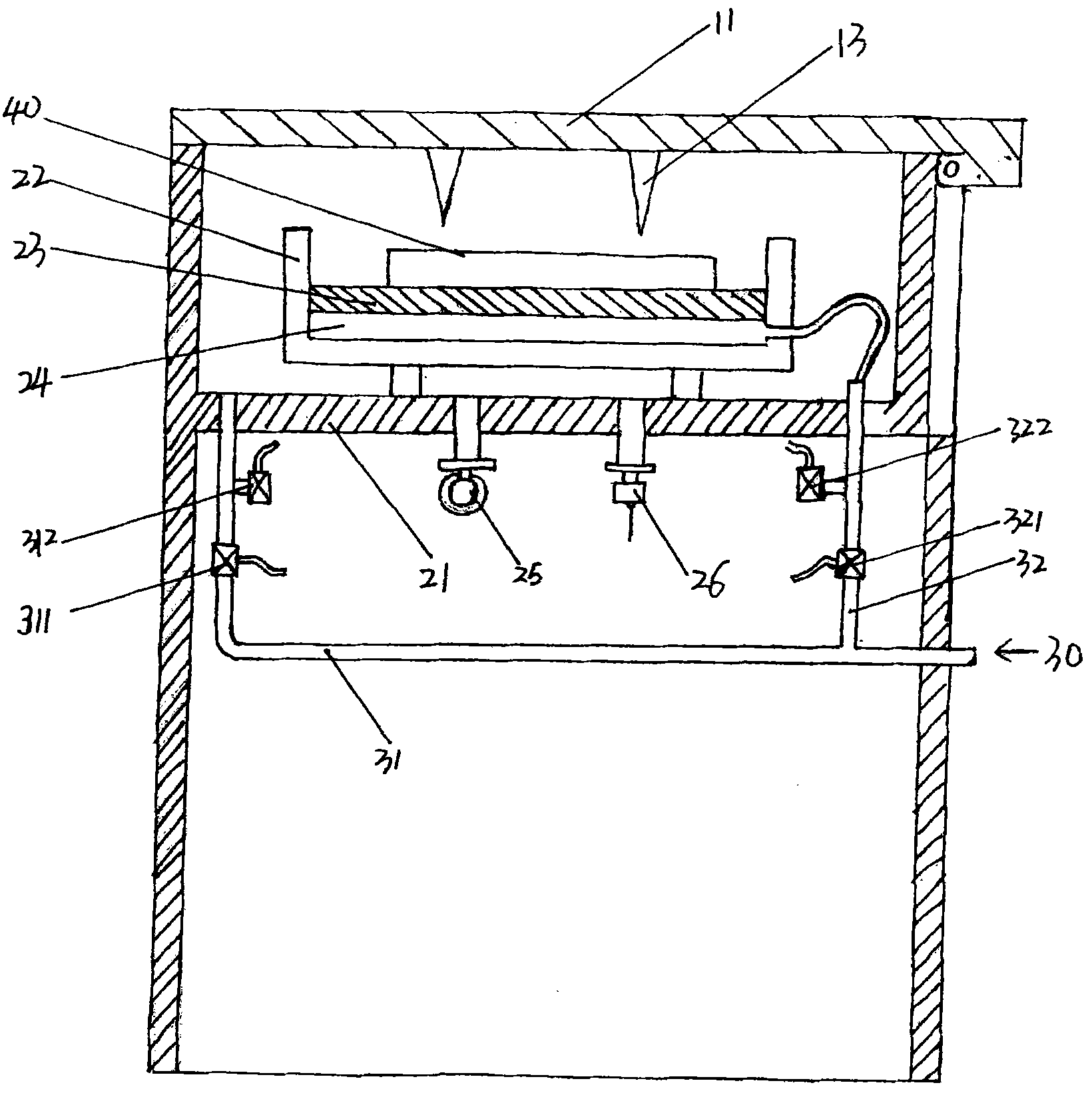 Vacuum-degree detection device of vacuum thermal-insulation plate