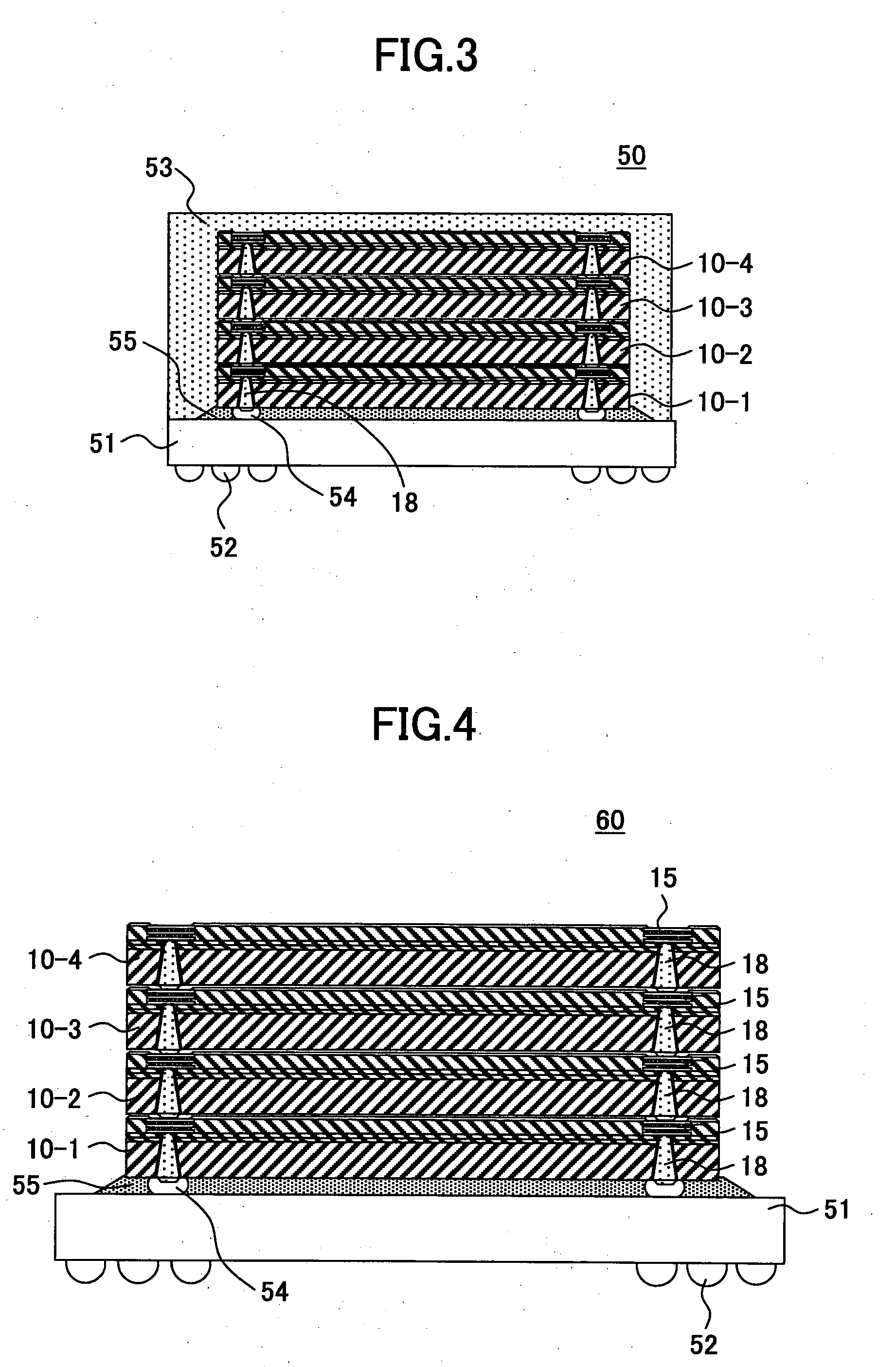 Semiconductor device suitable for a stacked structure