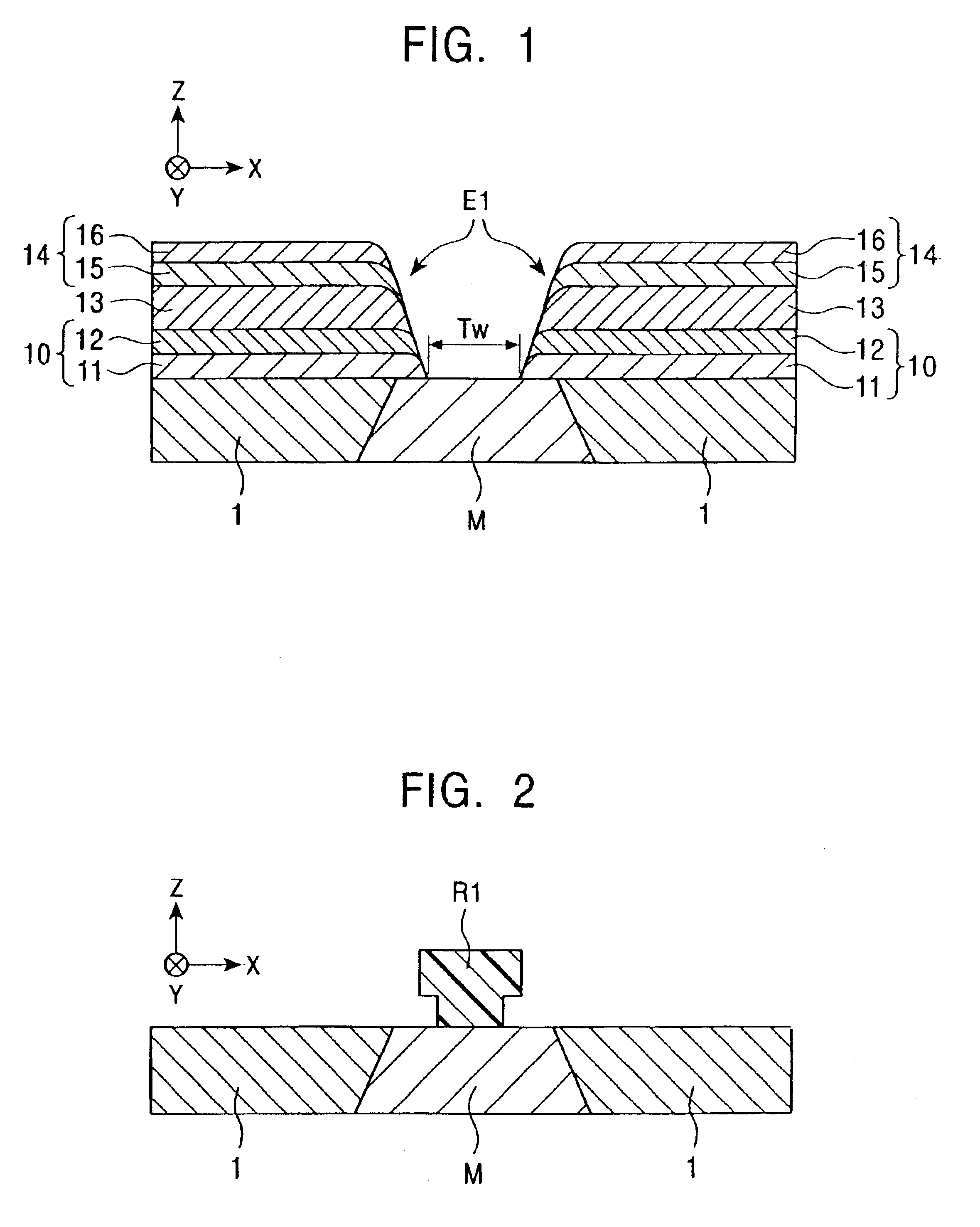 Thin-film electrode layer including beta-ta and thin-film magnetic head using the same
