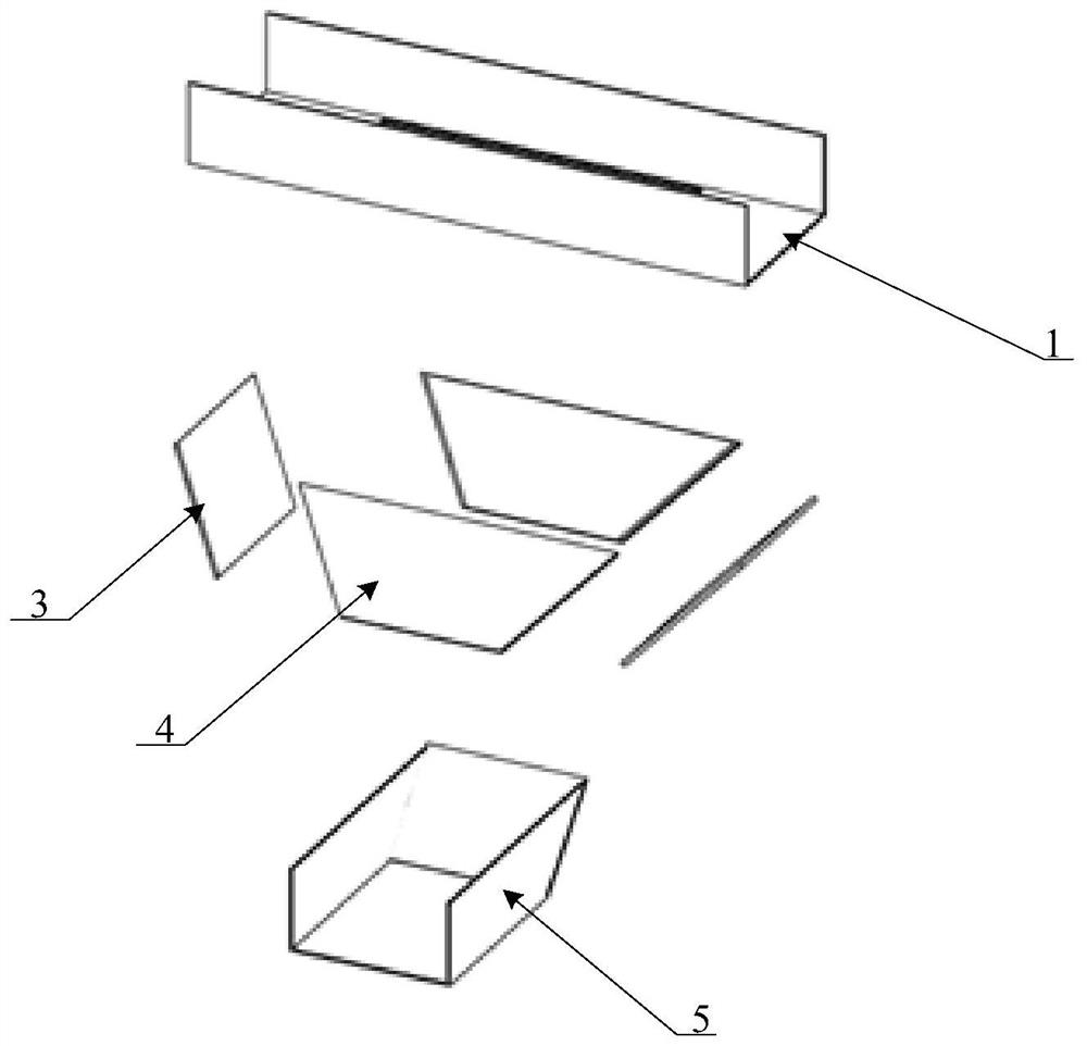 A kind of cable tray tee and its arrangement method