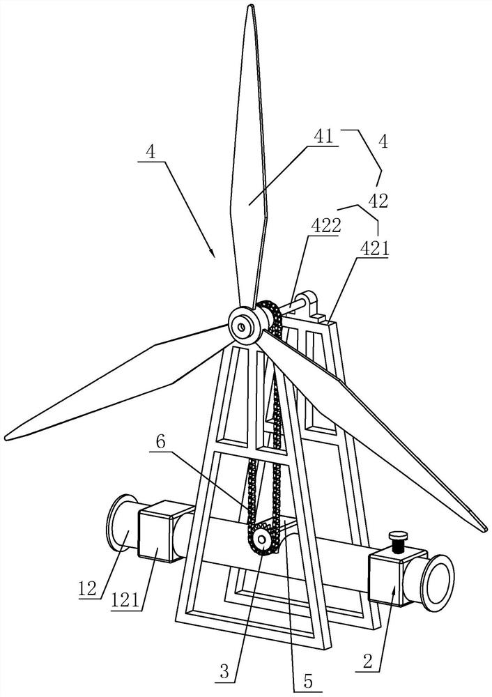 An anti-dust sprinkler device for sand and gravel piles