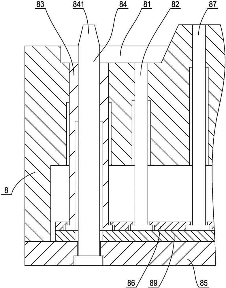 Forming method for large aluminum alloy die-casting fitting