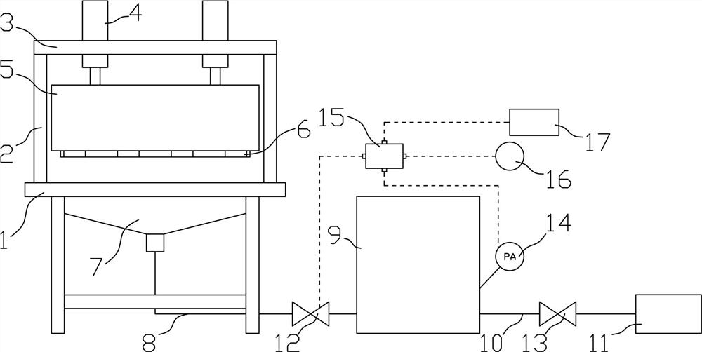 Device and method for detecting air permeability of mildew-proof roll paper for glass stacking