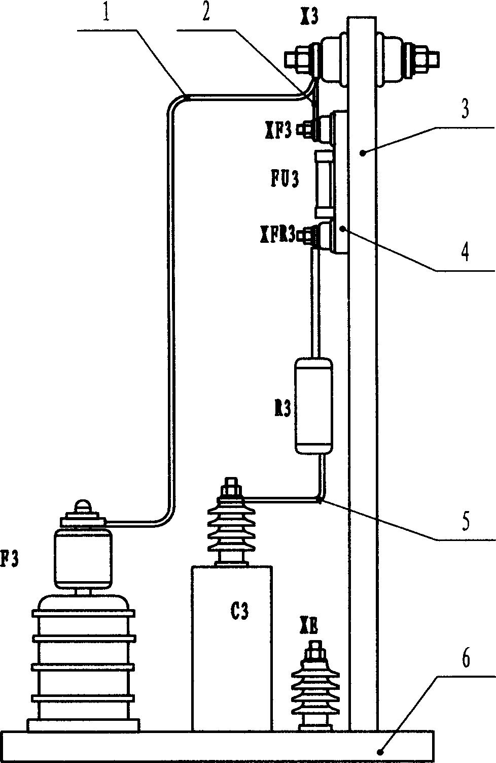 High power motor over-voltage protection device