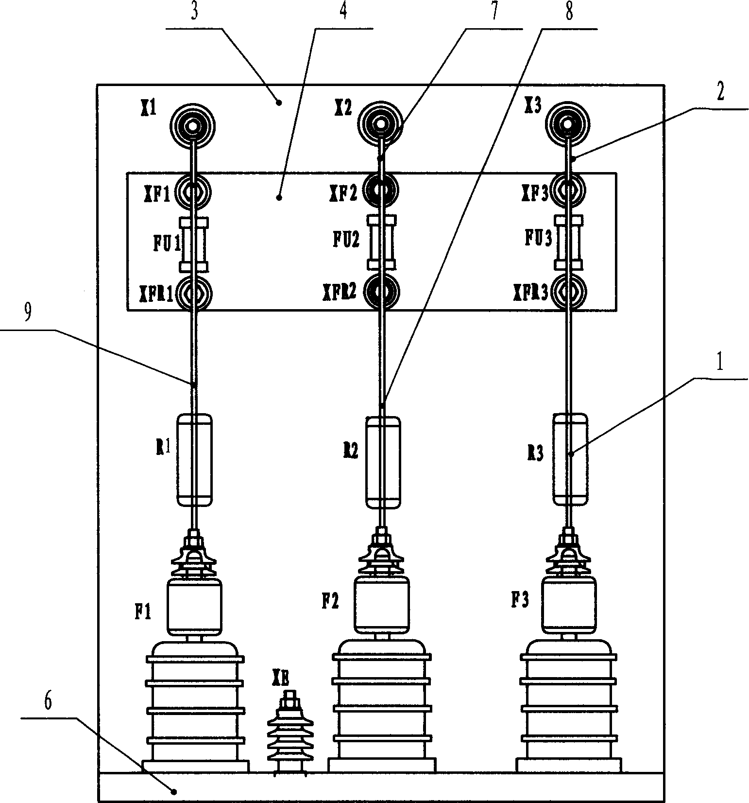 High power motor over-voltage protection device