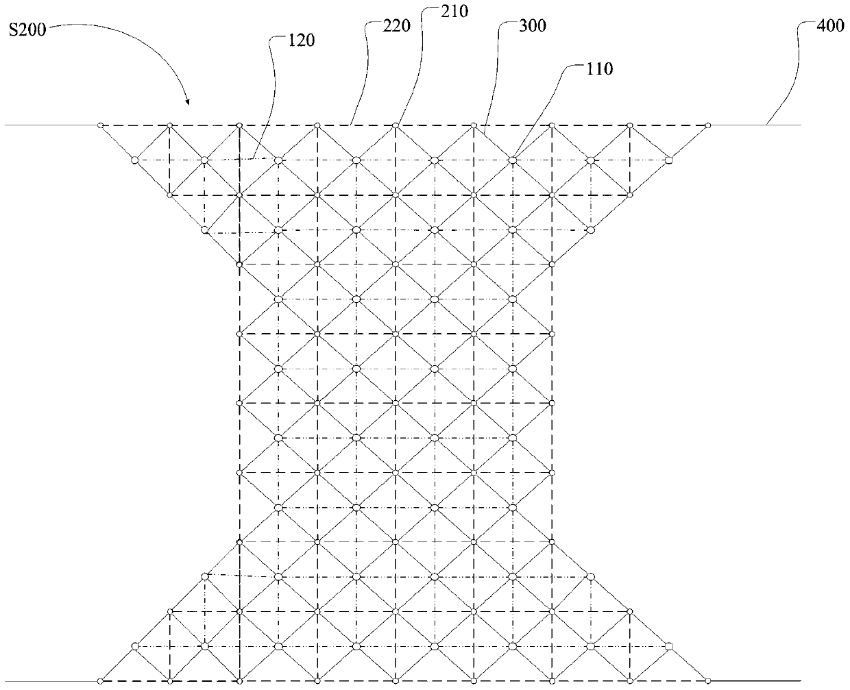 A kind of high-altitude grid installation method