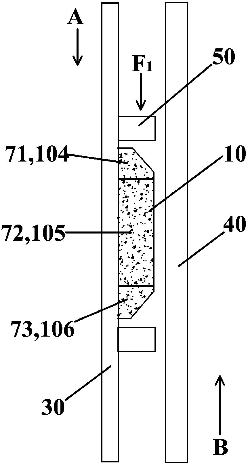 Rubber cartridges, packers and bridge plugs covered with open copper skin on the lower sealing ring