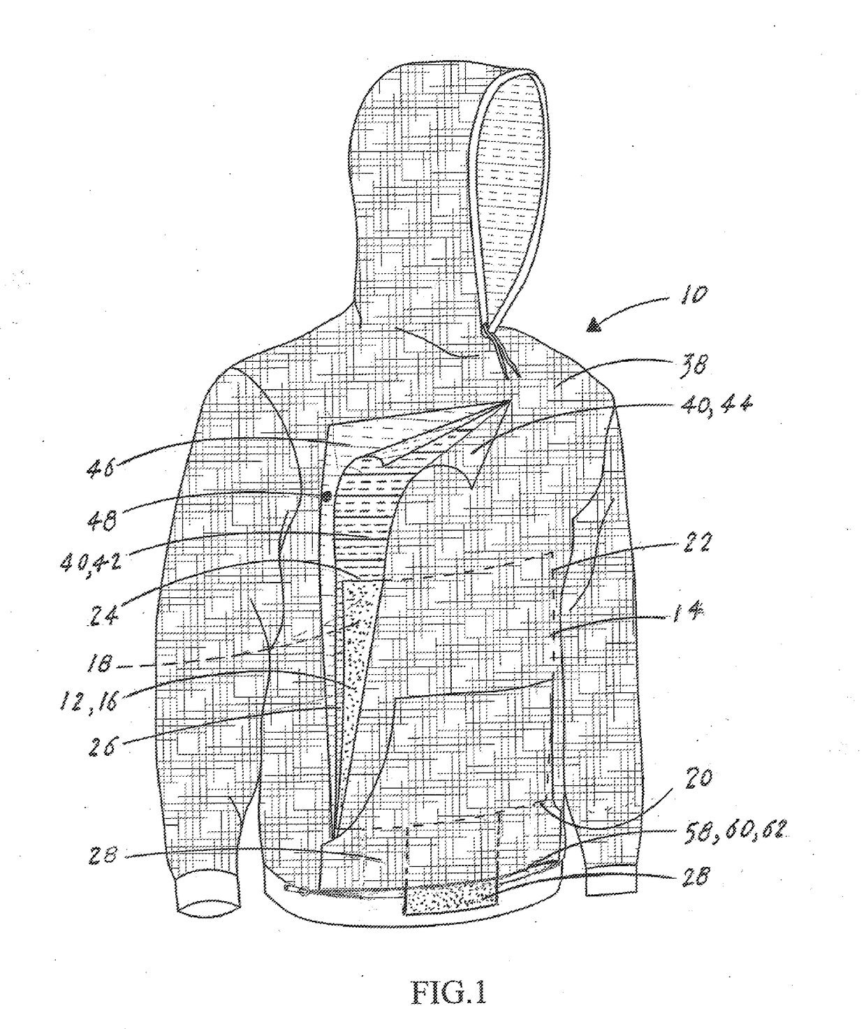 System For Applying Indicia To A Reversible Garment