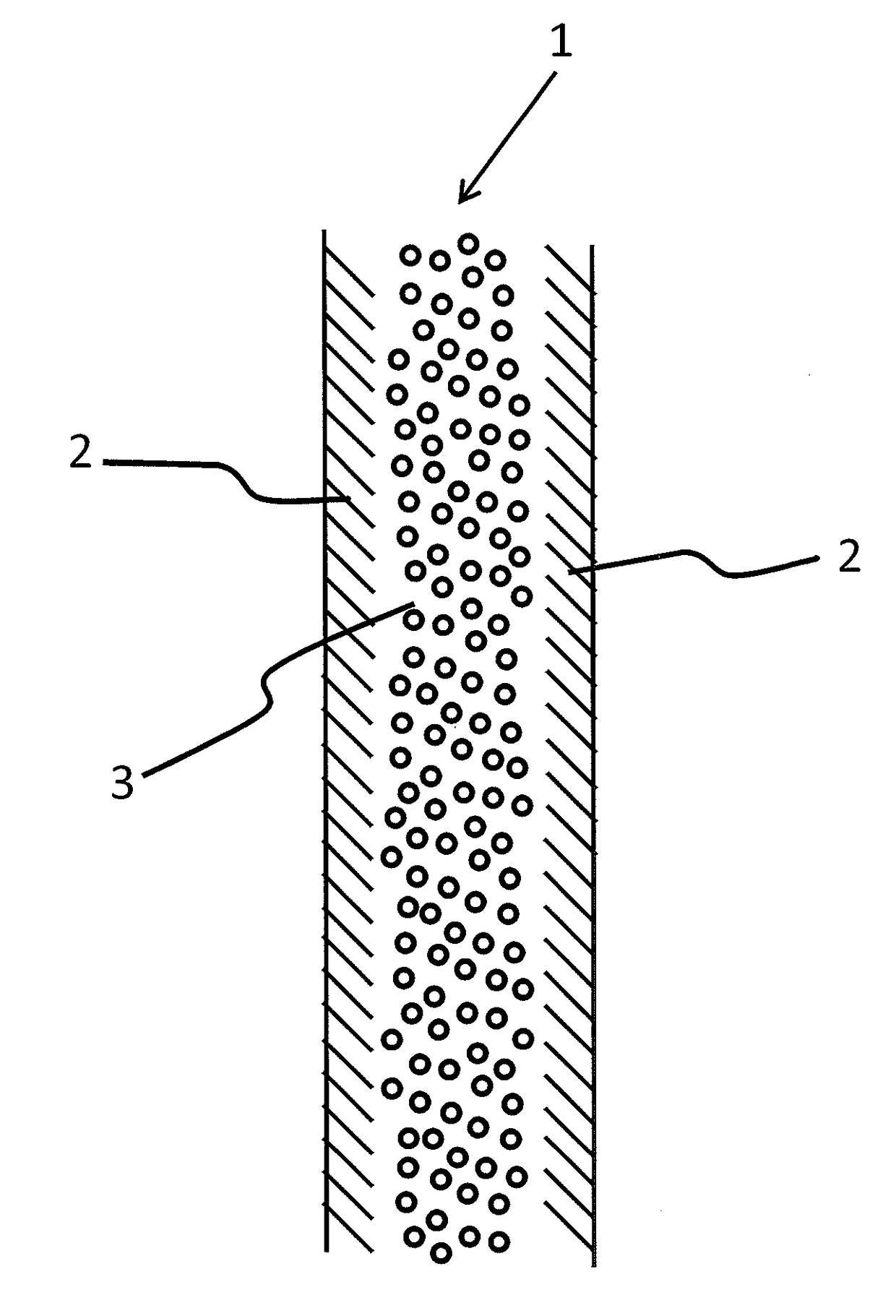 Method for producing a diffusing sheet of cork, diffusing cork wall, and isothermic container comprising such a wall