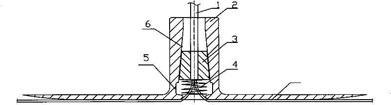 Statically indeterminate equal-strength support anchor cable locking mechanism and method