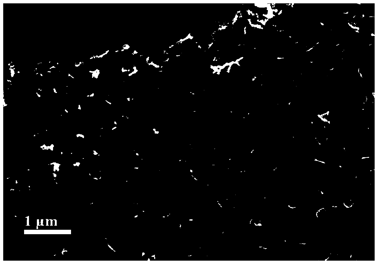 Preparation method and application of potassium ion battery negative electrode energy storage material