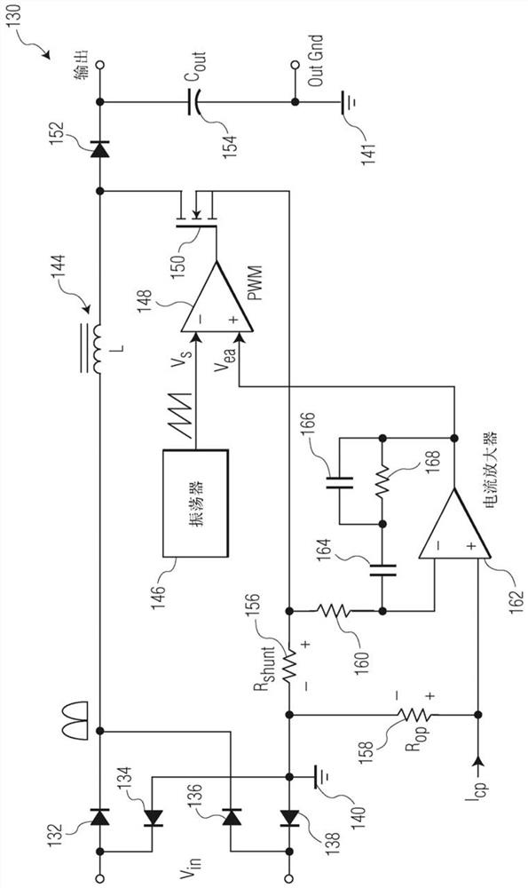 Power factor corrector circuit in interrupted conduction mode and continuous conduction mode