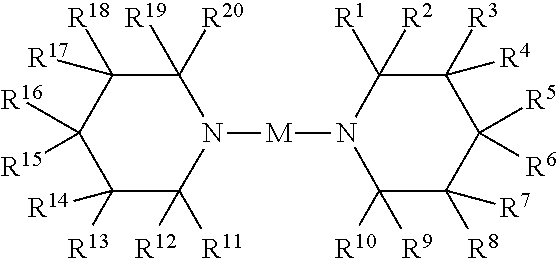 Metal amides of cyclic amines