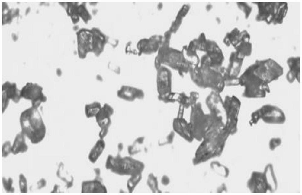 A method for preparing tetracarboxylic acid with regular crystal shape
