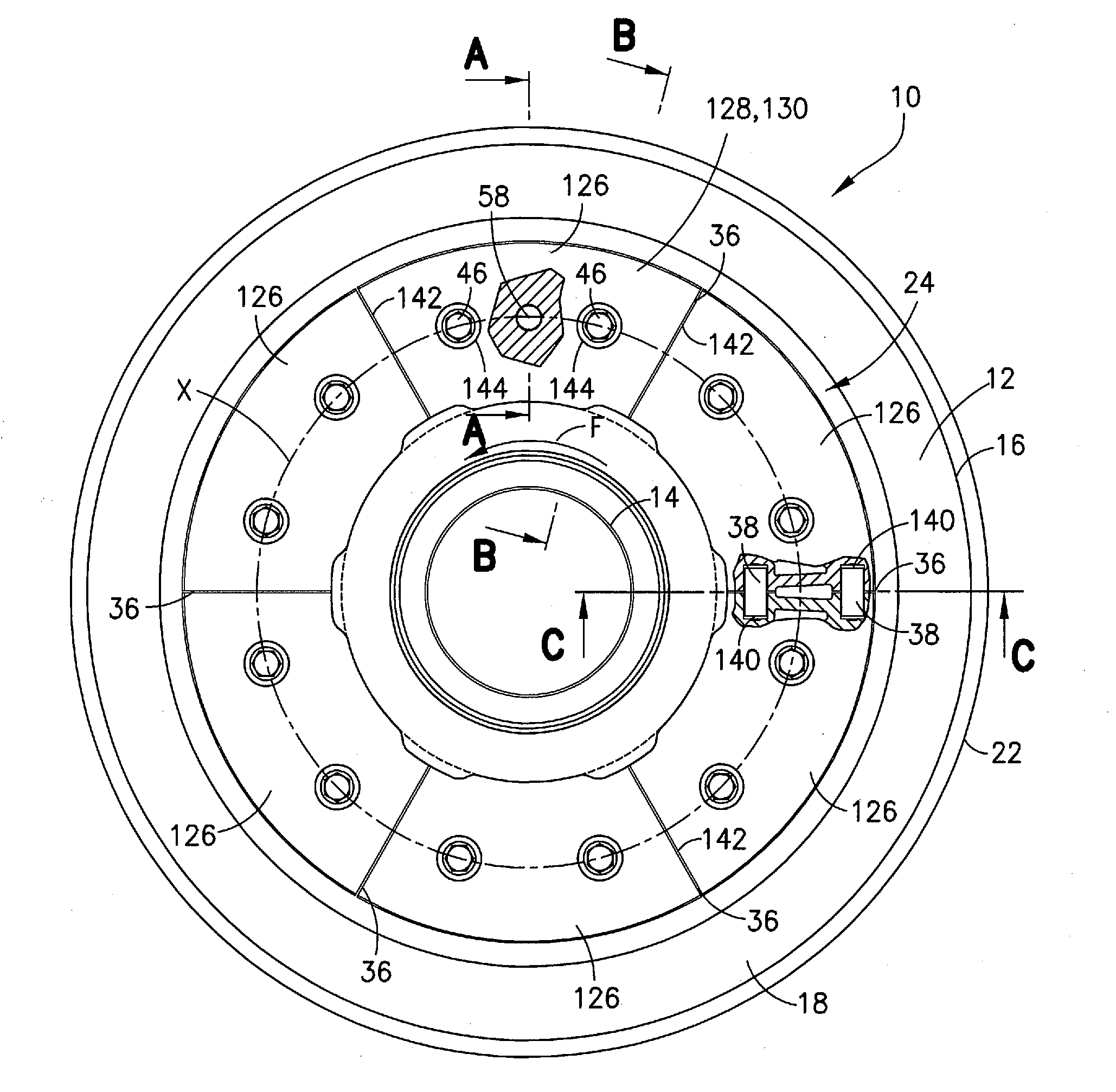 Brake Disc Assembly for a Wheel