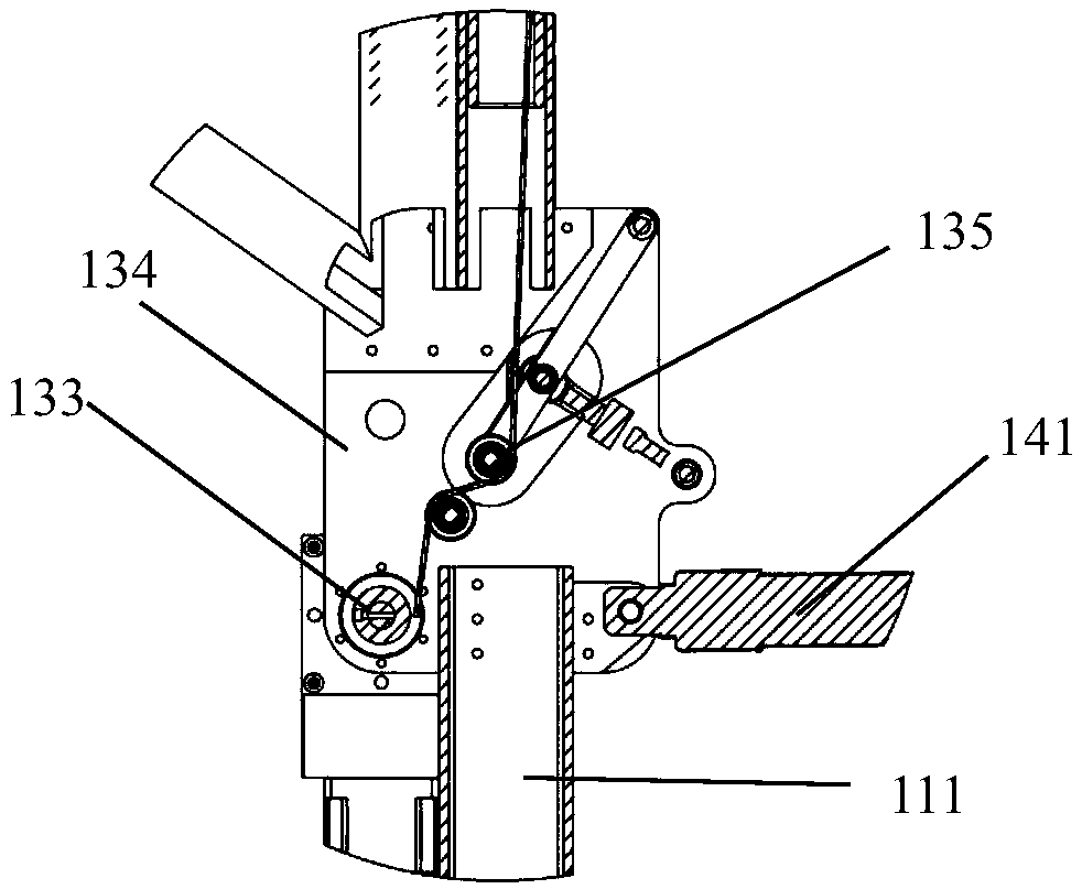 Lower limb rehabilitation training robot and suspension weight reduction mechanism thereof