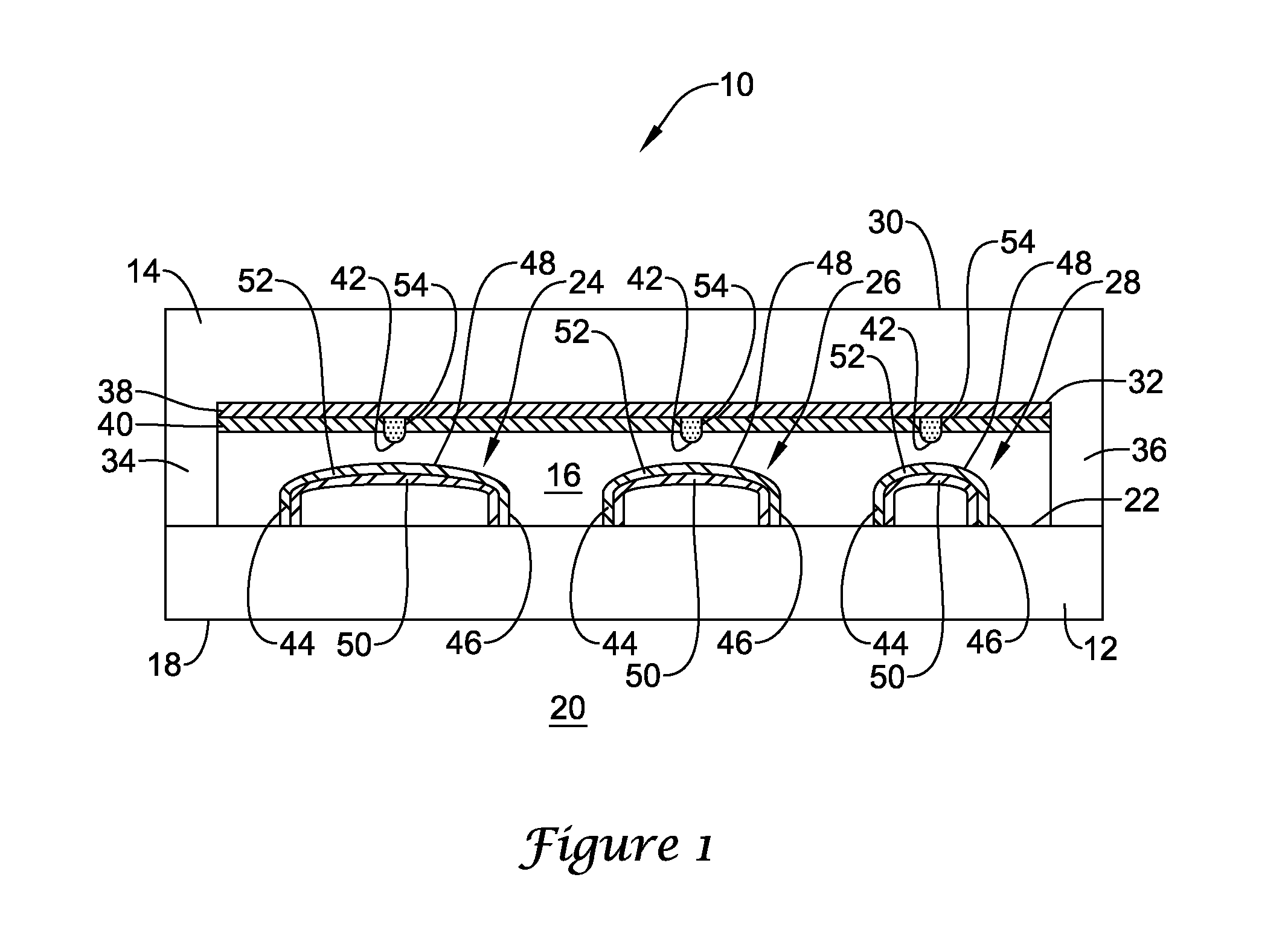 Passive analog thermal isolation structure