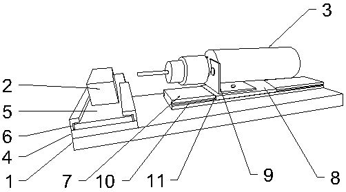 Rubber plug punching device