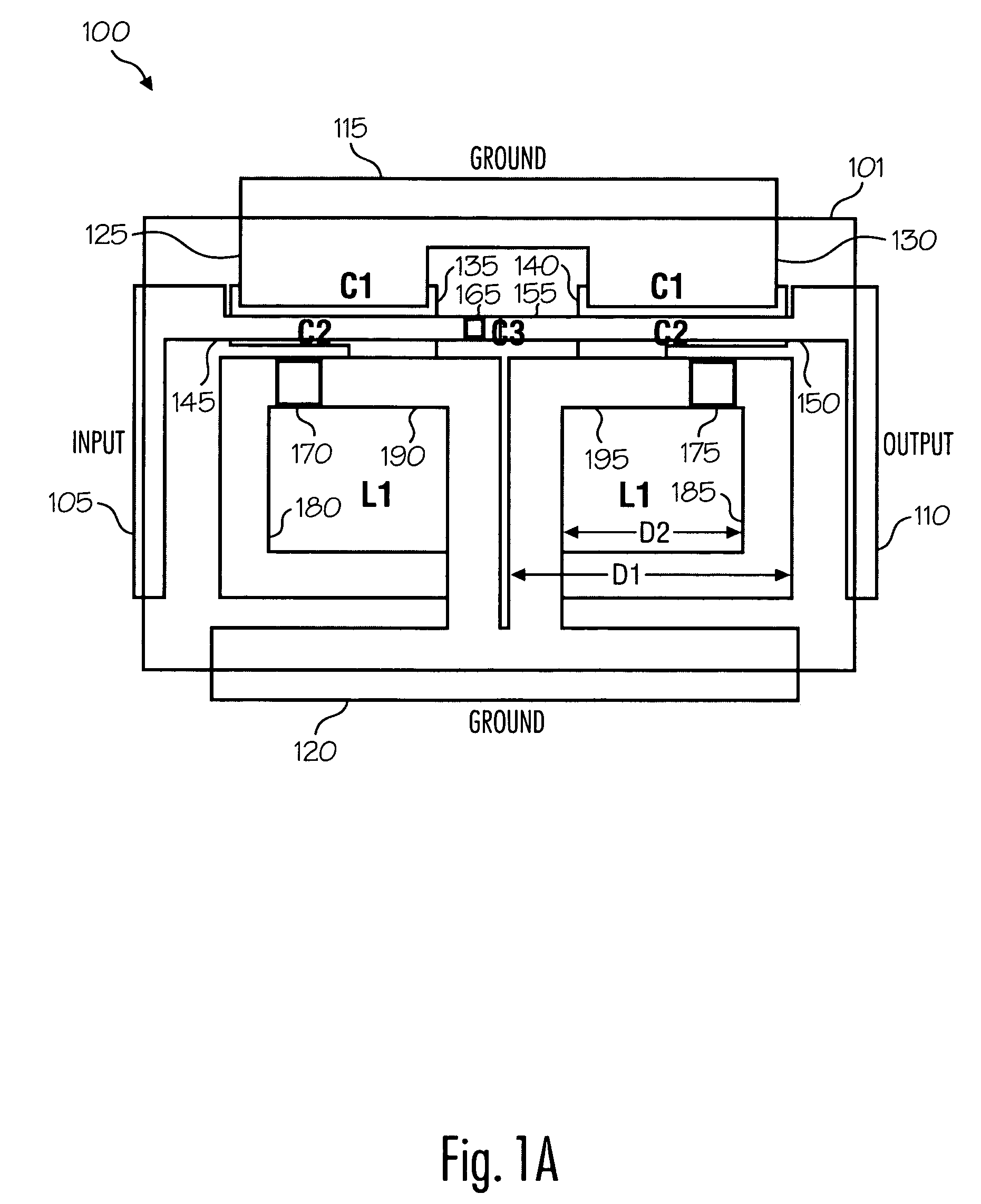 Miniature thin-film bandpass filter