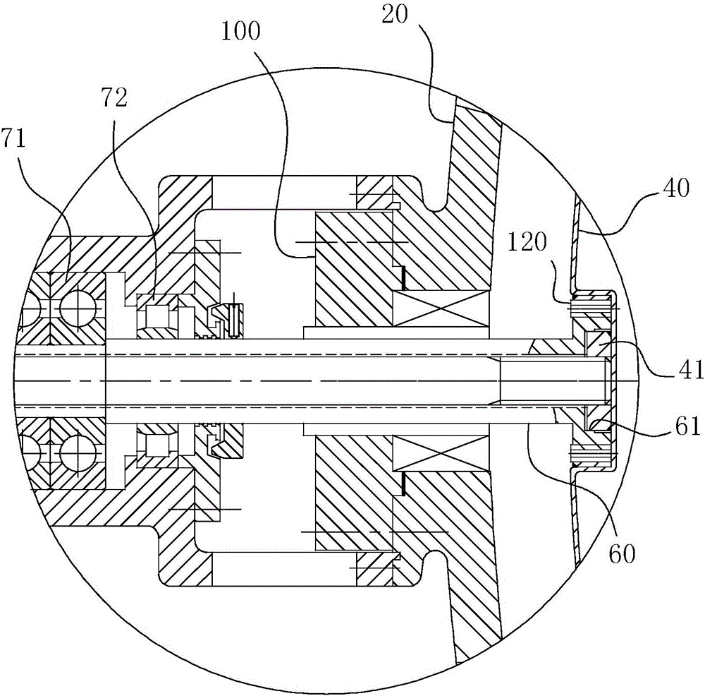 Integrated high-speed rotating cooling machine