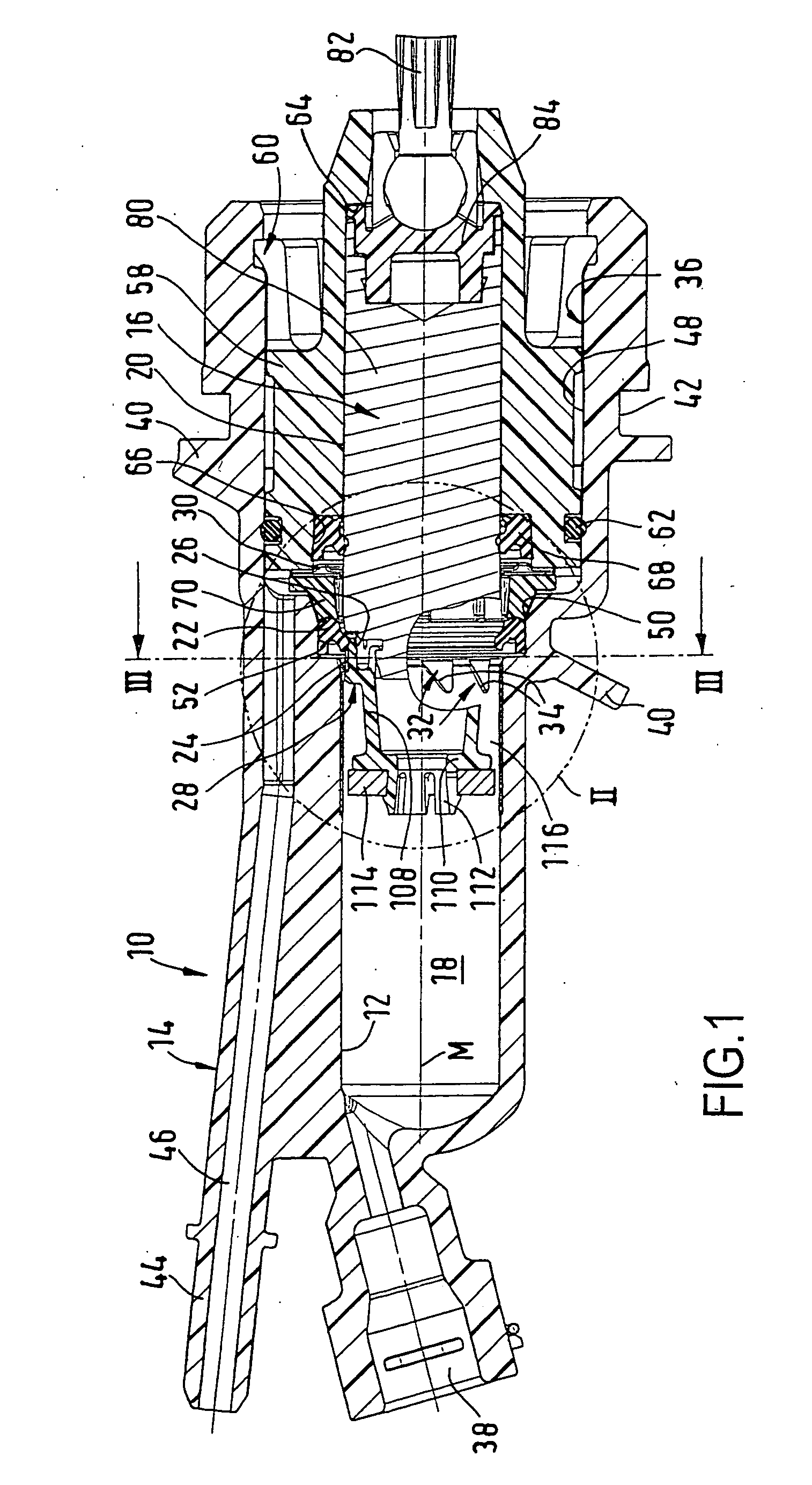 Hydraulic cylinder, in particular master cylinder for a hydraulic clutch actuation system for motor vehicles