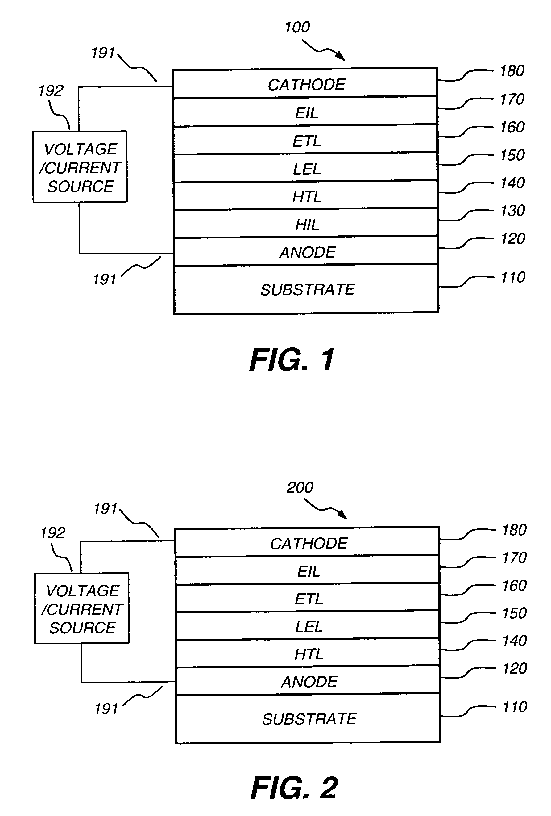 OLED electron-transporting layer