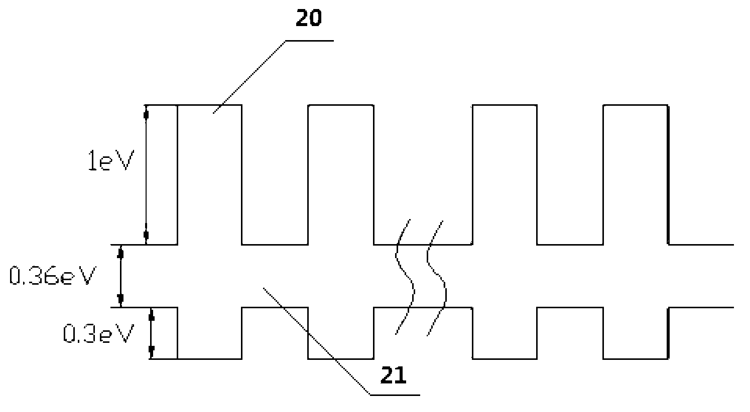 InAs avalanche photodiode and method for manufacturing same