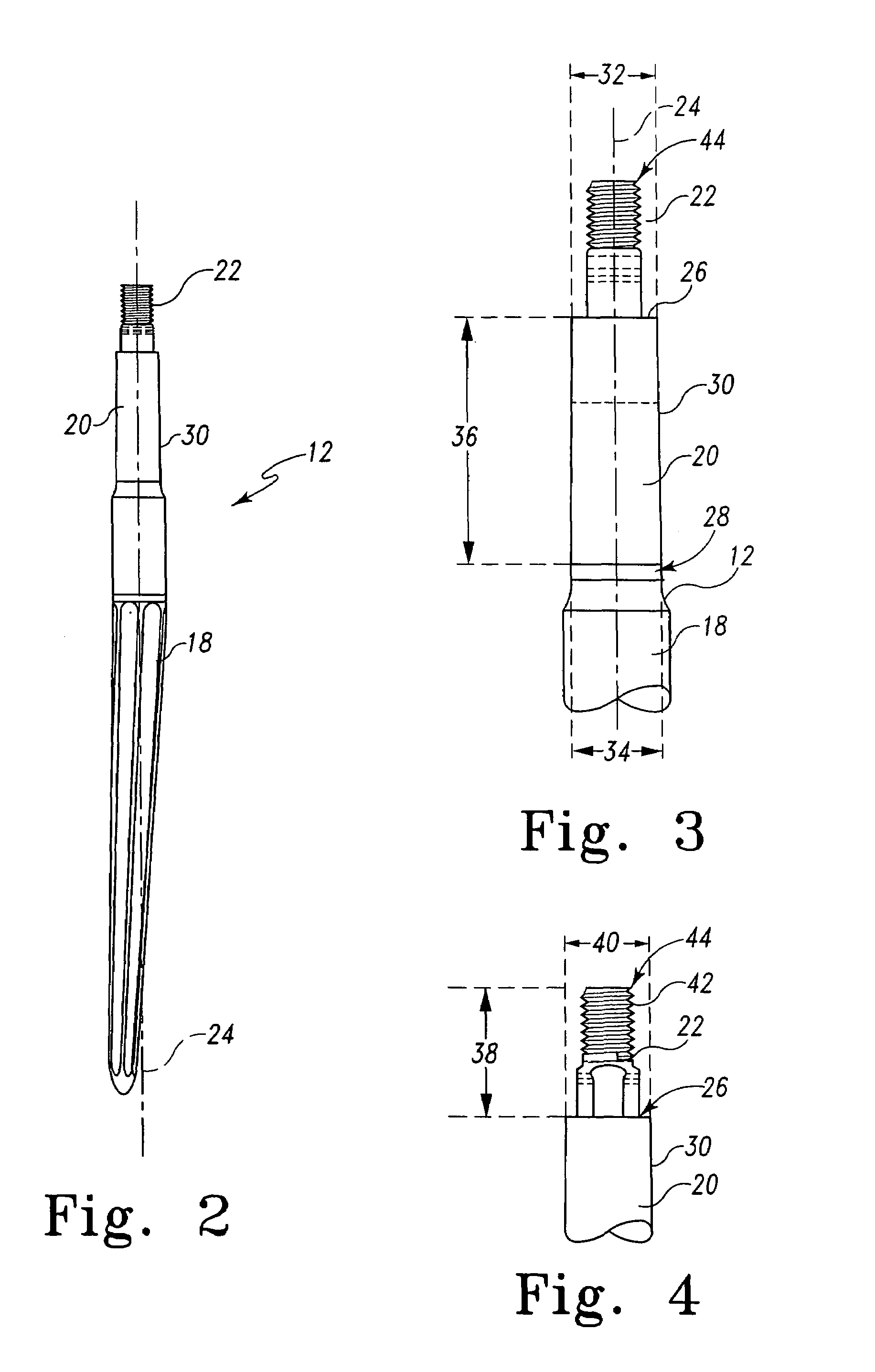 Modular prosthesis and locking nut therefor