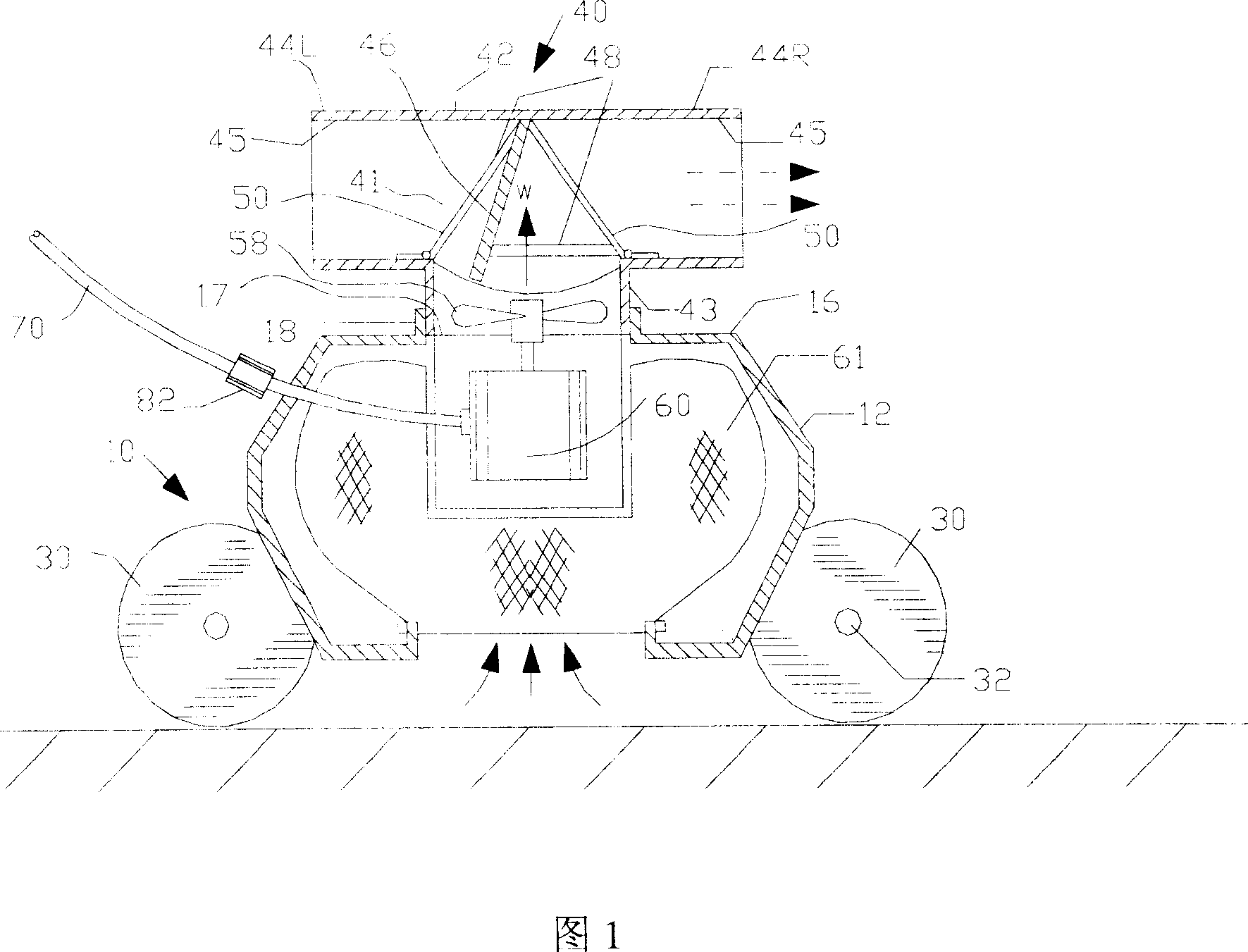 Hydraulic-driven cleaner and method for changing hydraulic-jet dynamics and direction
