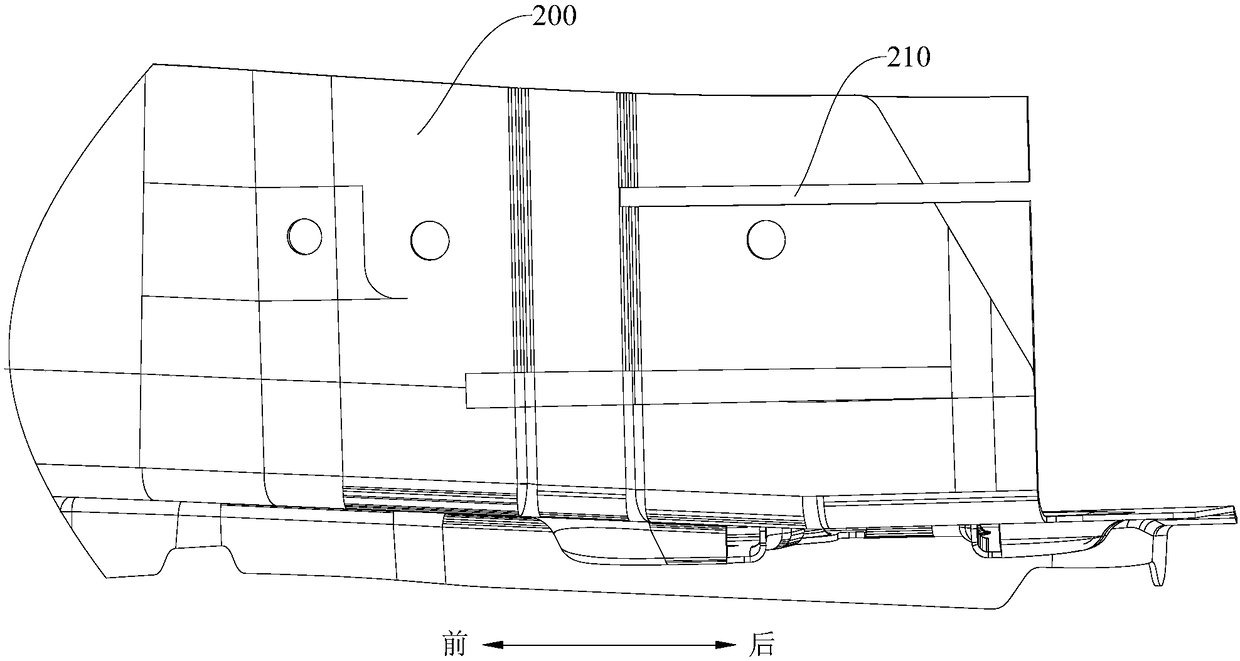 Hinge device used for engine cover, pedestrian head protection system and vehicle