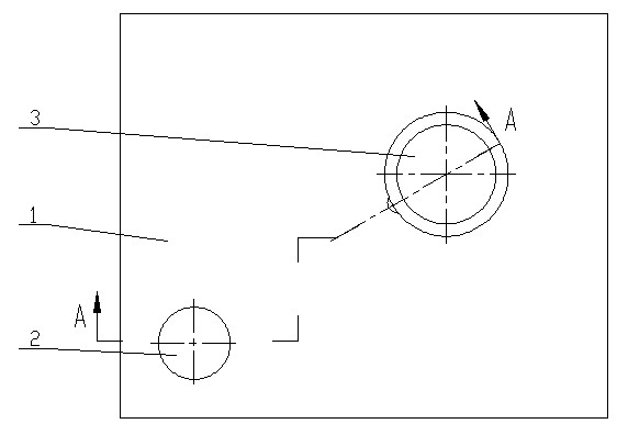 Pressing tool for sliding bearing of crankcase cover