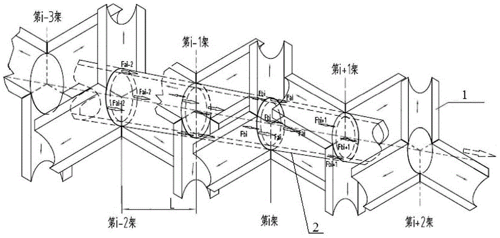 Method for online controlling uneven thickening of seamless steel pipe wall in reducing sizing production
