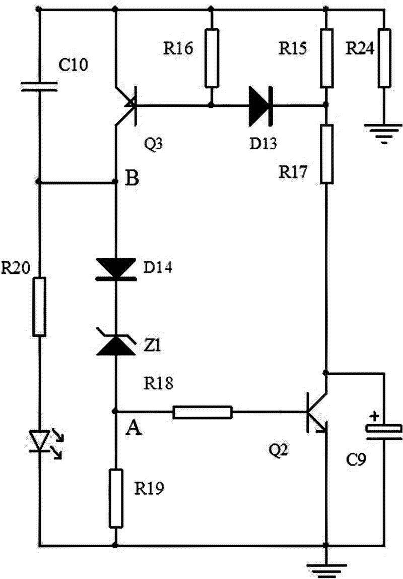 A fan control circuit for prolonging the life of fan DC carbon brush motor