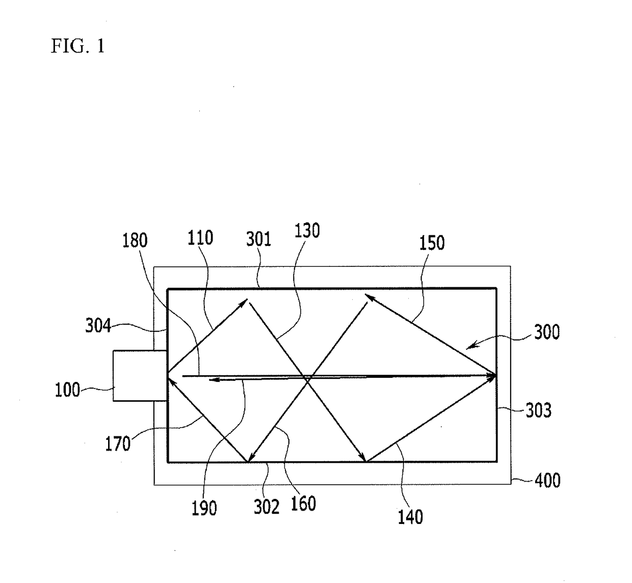 Surface lighting module and surface lighting source device for a vehicle using the same