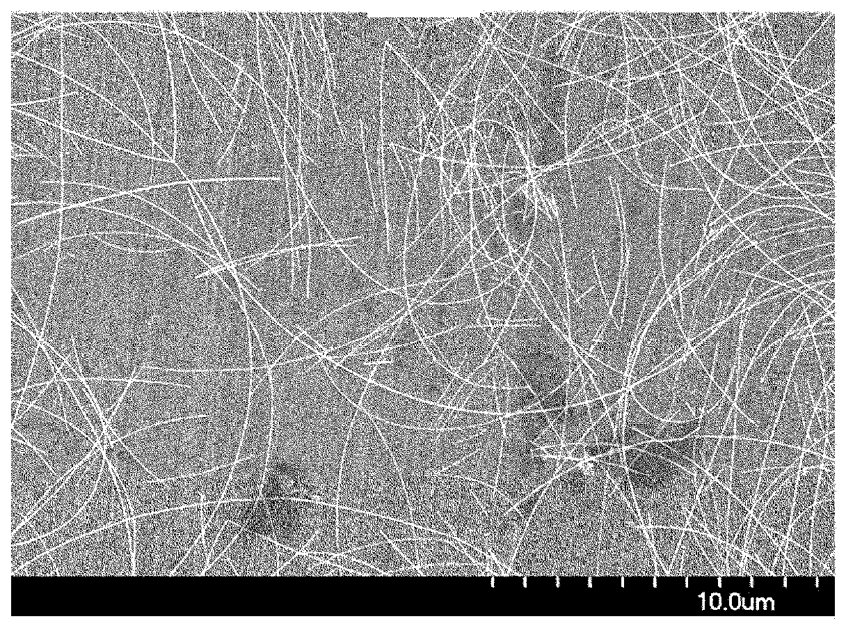 Method for producing silver nanowires