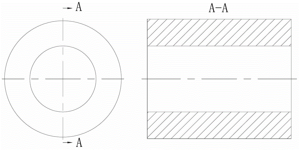 Process for machining positioning gasket