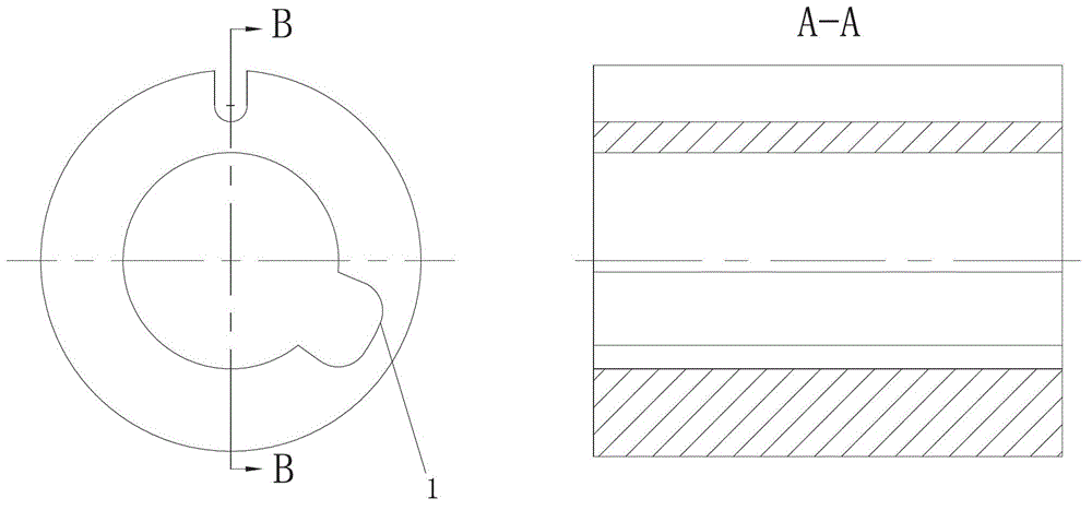 Process for machining positioning gasket