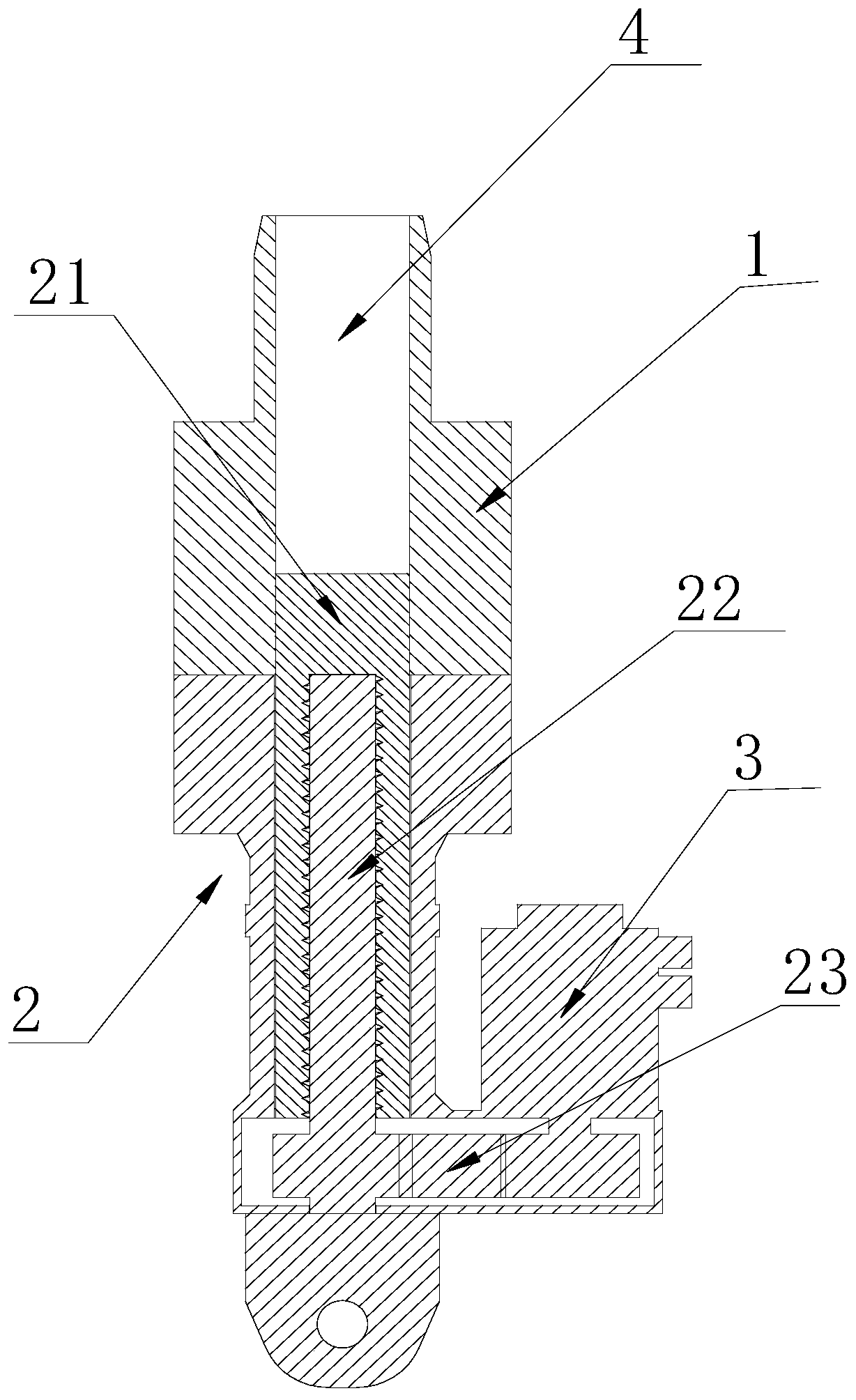 Liquid metal feeding mechanism for extruding and casting